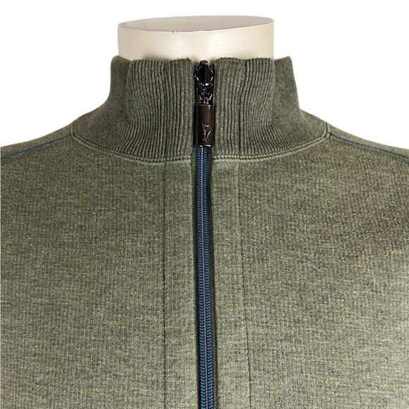 Tommy Bahama Flipshore 1/2 Zip Reversible Sweatshirt Excellent Condition XL - Picture 9 of 11